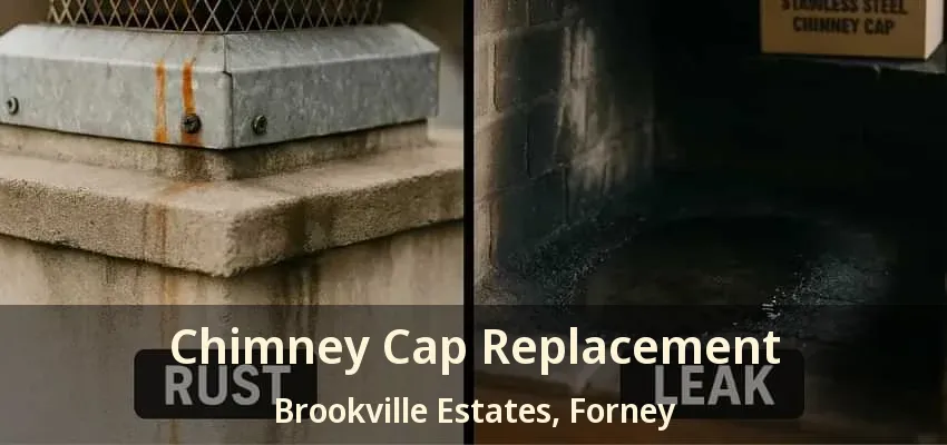 Chimney Cap Replacement Brookville Estates, Forney - TX