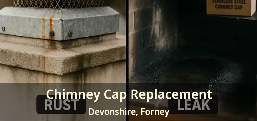 Chimney Cap Replacement Devonshire, Forney - TX