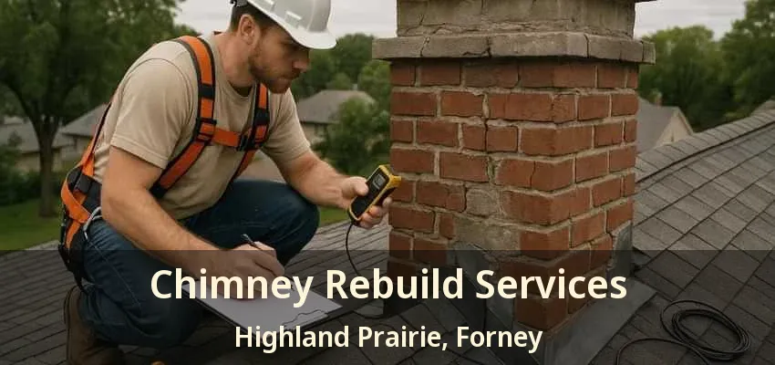 Chimney Rebuild Services Highland Prairie, Forney - TX