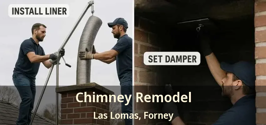 Chimney Remodel Las Lomas, Forney - TX