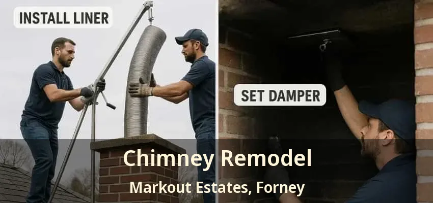 Chimney Remodel Markout Estates, Forney - TX