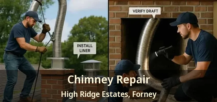 Chimney Repair High Ridge Estates, Forney - TX