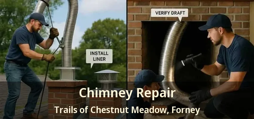 Chimney Repair Trails of Chestnut Meadow, Forney - TX