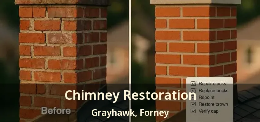 Chimney Restoration Grayhawk, Forney - TX
