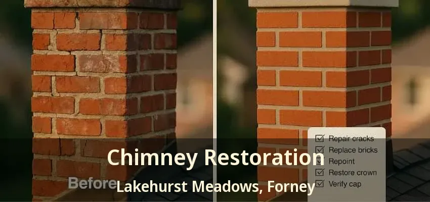 Chimney Restoration Lakehurst Meadows, Forney - TX