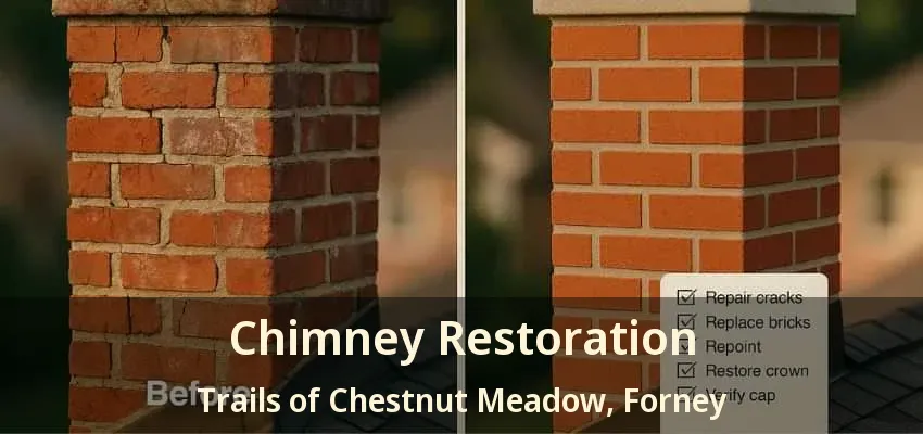 Chimney Restoration Trails of Chestnut Meadow, Forney - TX