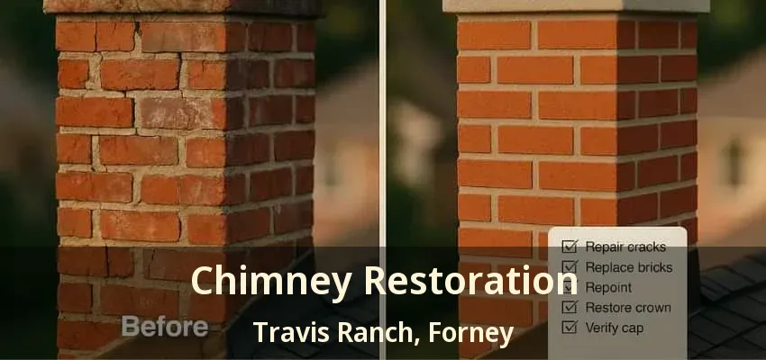 Chimney Restoration Travis Ranch, Forney - TX