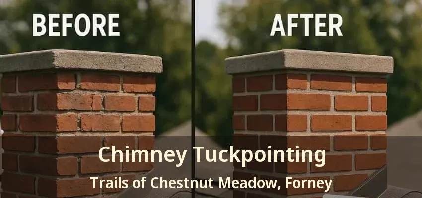 Chimney Tuckpointing Trails of Chestnut Meadow, Forney - TX
