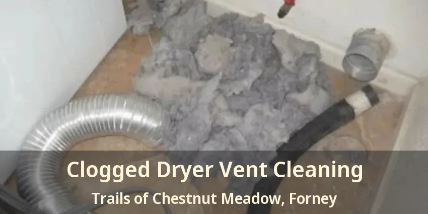 Clogged Dryer Vent Cleaning Trails of Chestnut Meadow, Forney - TX
