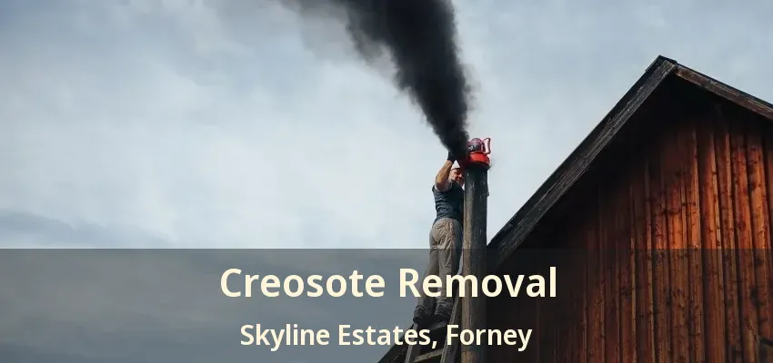 Creosote Removal Skyline Estates, Forney - TX
