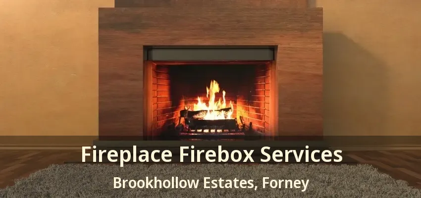 Fireplace Firebox Services Brookhollow Estates, Forney - TX