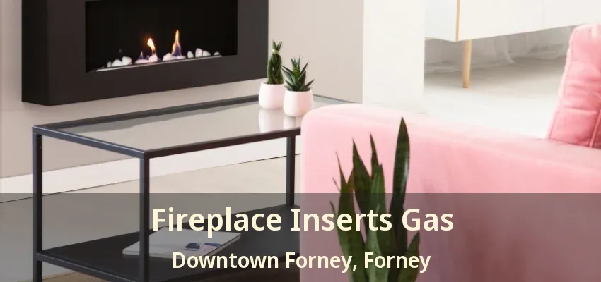 Fireplace Inserts Gas Downtown Forney, Forney - TX
