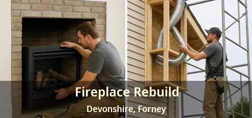 Fireplace Rebuild Devonshire, Forney - TX