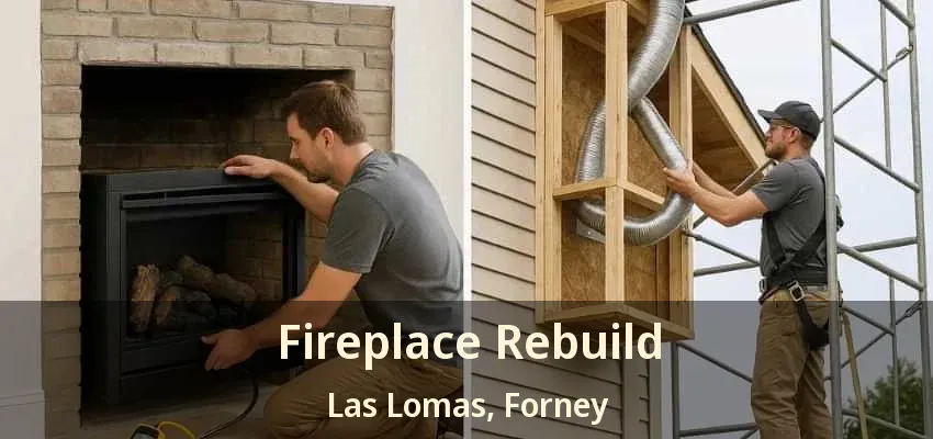 Fireplace Rebuild Las Lomas, Forney - TX