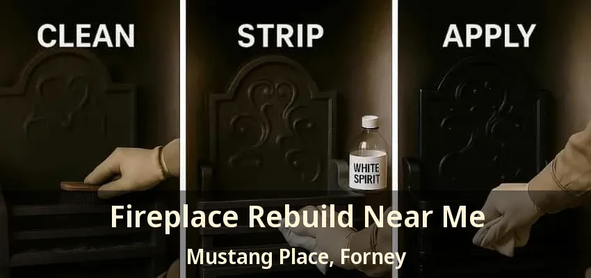 Fireplace Rebuild Near Me Mustang Place, Forney - TX