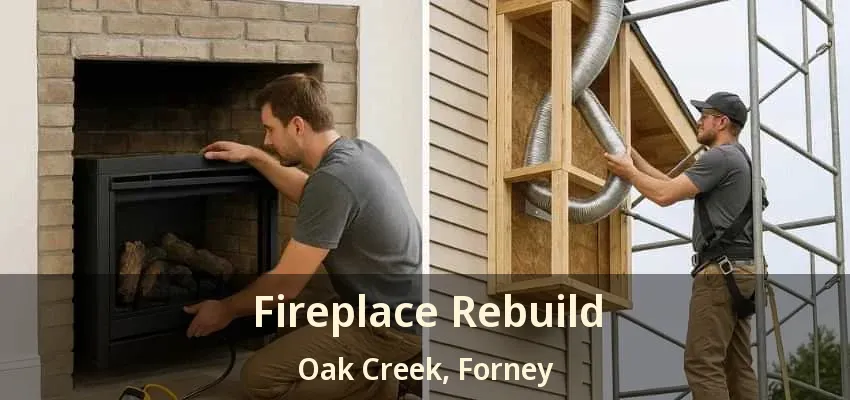 Fireplace Rebuild Oak Creek, Forney - TX