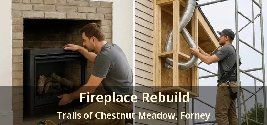 Fireplace Rebuild Trails of Chestnut Meadow, Forney - TX