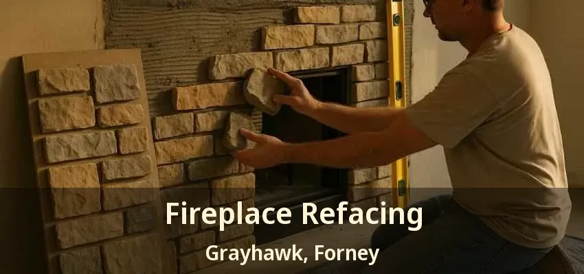 Fireplace Refacing Grayhawk, Forney - TX
