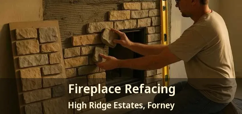 Fireplace Refacing High Ridge Estates, Forney - TX