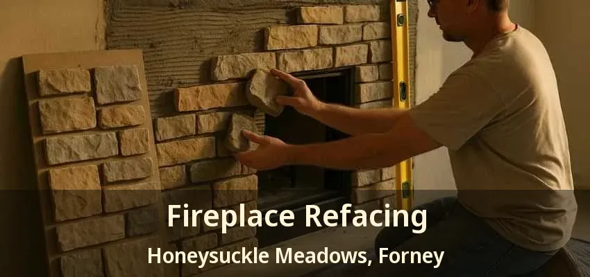 Fireplace Refacing Honeysuckle Meadows, Forney - TX