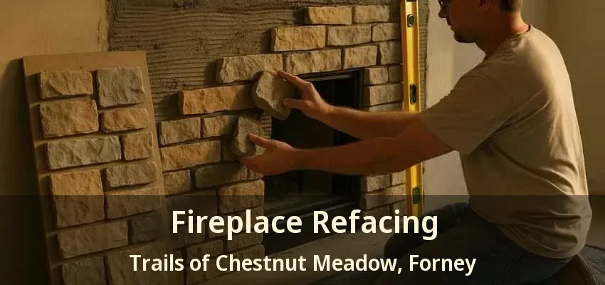 Fireplace Refacing Trails of Chestnut Meadow, Forney - TX