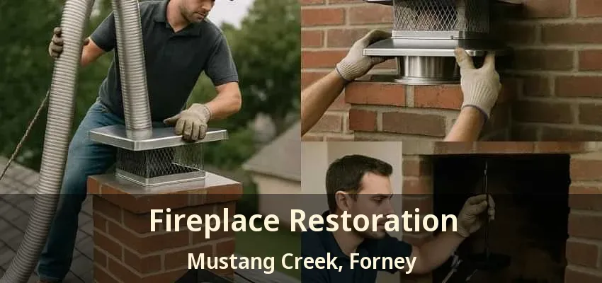 Fireplace Restoration Mustang Creek, Forney - TX