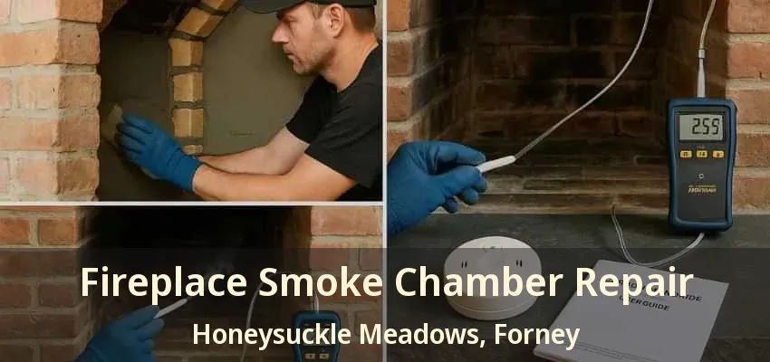 Fireplace Smoke Chamber Repair Honeysuckle Meadows, Forney - TX