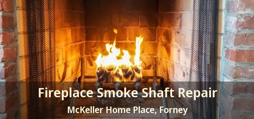 Fireplace Smoke Shaft Repair McKeller Home Place, Forney - TX