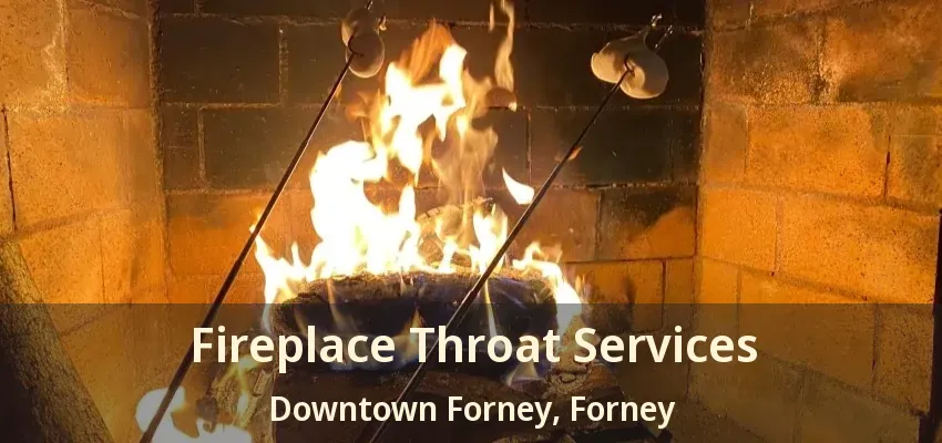Fireplace Throat Services Downtown Forney, Forney - TX