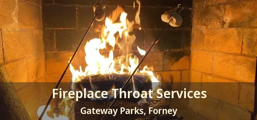 Fireplace Throat Services Gateway Parks, Forney - TX