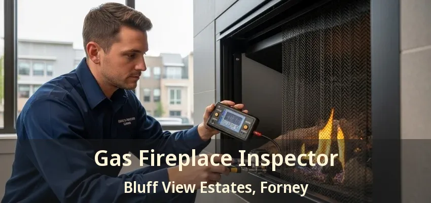 Gas Fireplace Inspector Bluff View Estates, Forney - TX