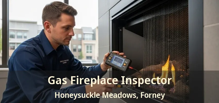 Gas Fireplace Inspector Honeysuckle Meadows, Forney - TX