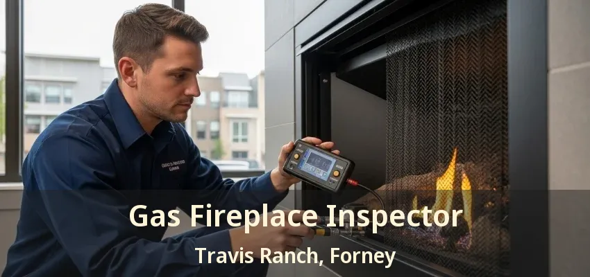 Gas Fireplace Inspector Travis Ranch, Forney - TX