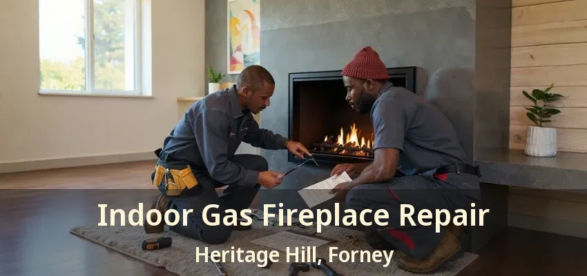 Indoor Gas Fireplace Repair Heritage Hill, Forney - TX
