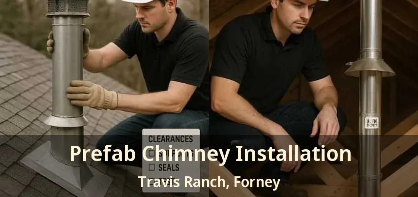 Prefab Chimney Installation Travis Ranch, Forney - TX