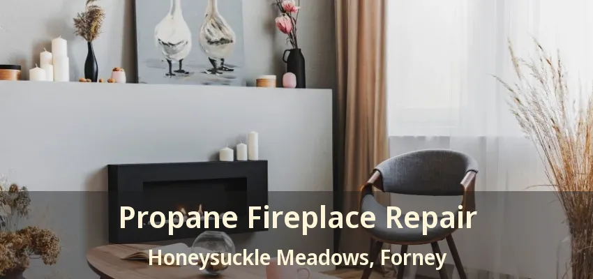 Propane Fireplace Repair Honeysuckle Meadows, Forney - TX