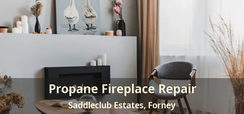 Propane Fireplace Repair Saddleclub Estates, Forney - TX
