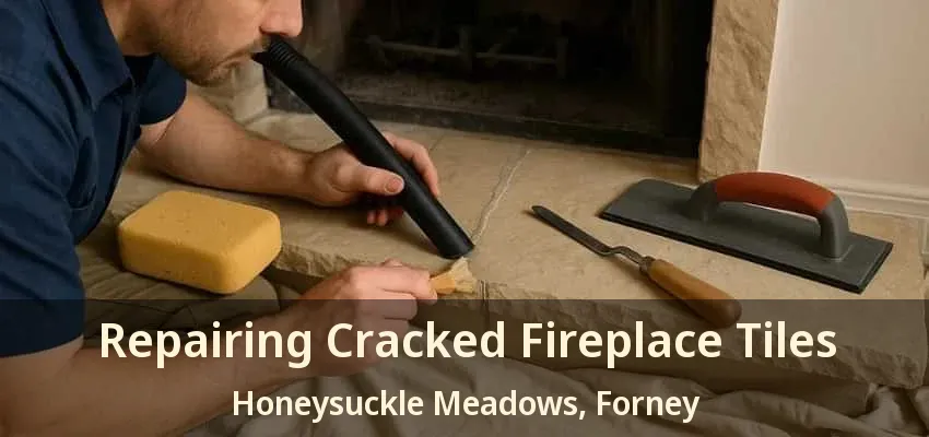 Repairing Cracked Fireplace Tiles Honeysuckle Meadows, Forney - TX