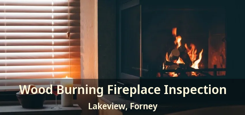 Wood Burning Fireplace Inspection Lakeview, Forney - TX
