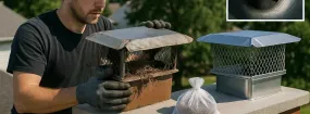 Chimney Damper Services Downtown Forney, Forney