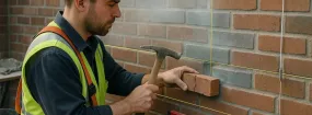 Cracked Chimney Bricks Repair Grayhawk, Forney