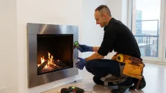 Wood Burning Fireplace Inspection Forney